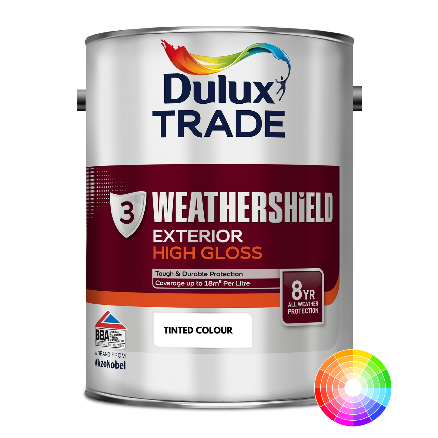 Dulux Trade Weathershield Laque Glycéro Teintée