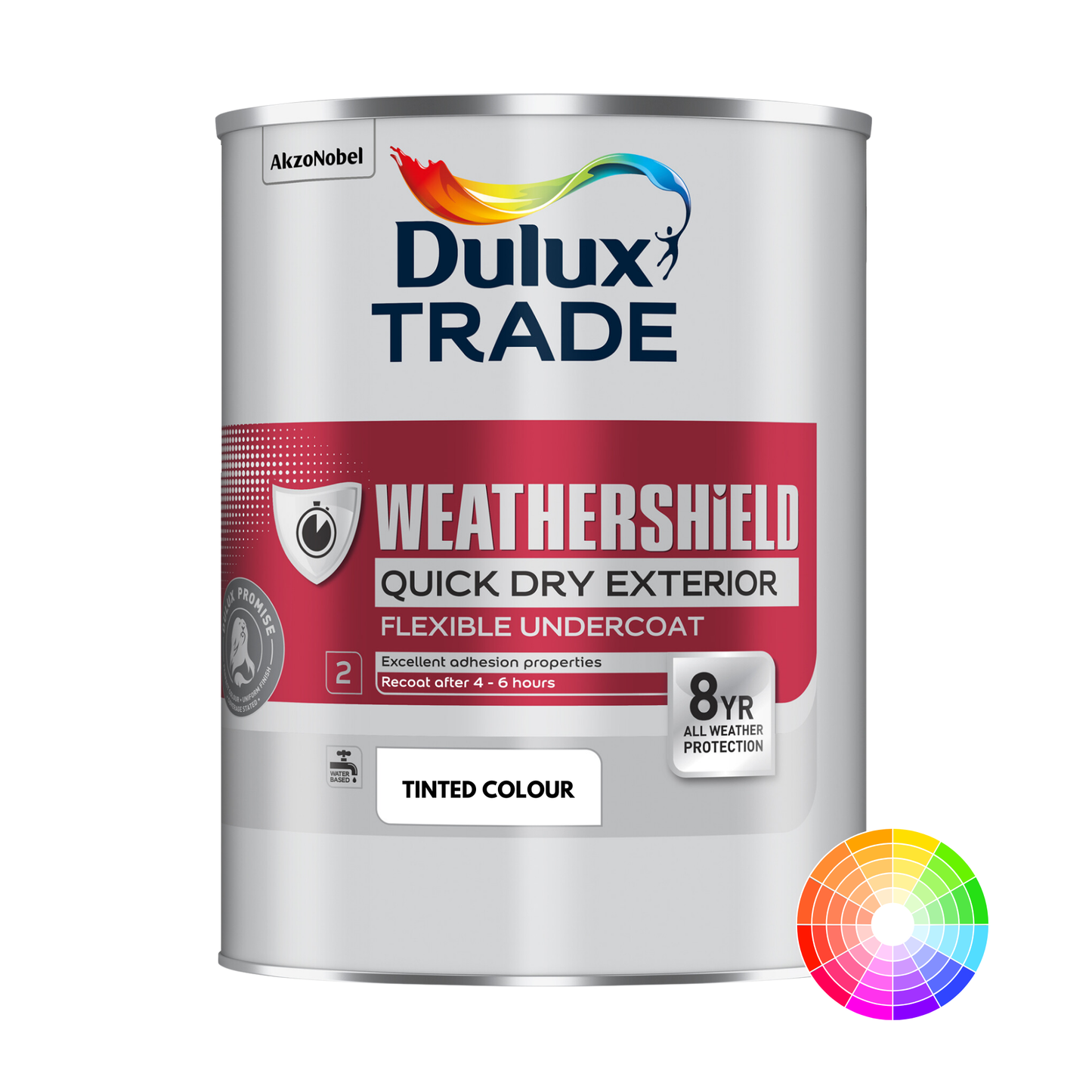 DULUX TRADE WEATHERSHIELD QUICK DRY UNDERCOAT TINTED COLOUR