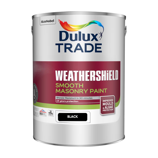 DULUX TRADE WEATHER SHIELD MASONRY BLACK