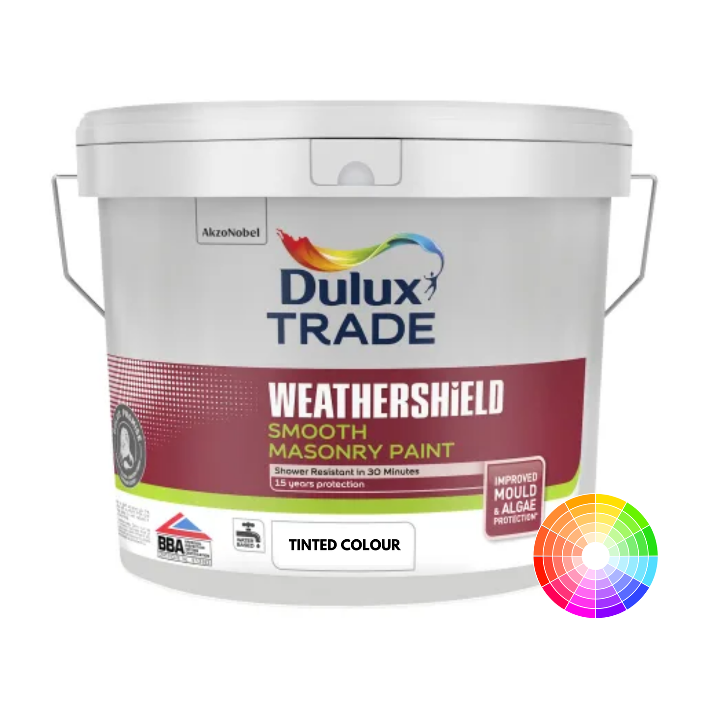 DULUX TRADE WEATHER SHIELD MASONRY TINTED COLOUR