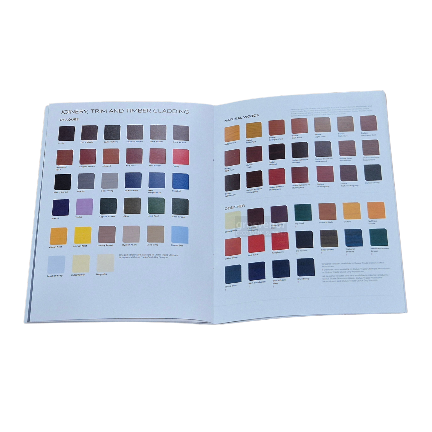 DULUX WEATHERSHIELD COLOUR GUIDE