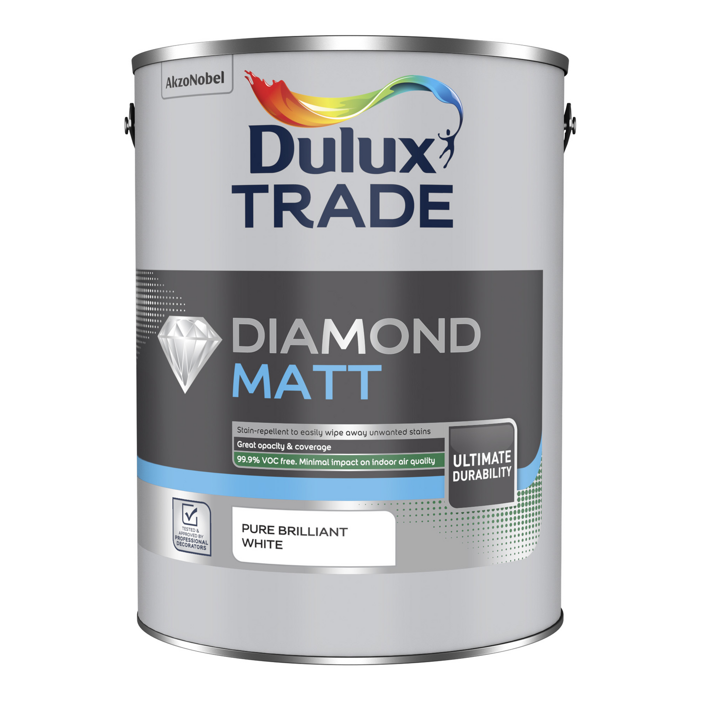 Dulux Trade Diamond Matt Brilliant White
