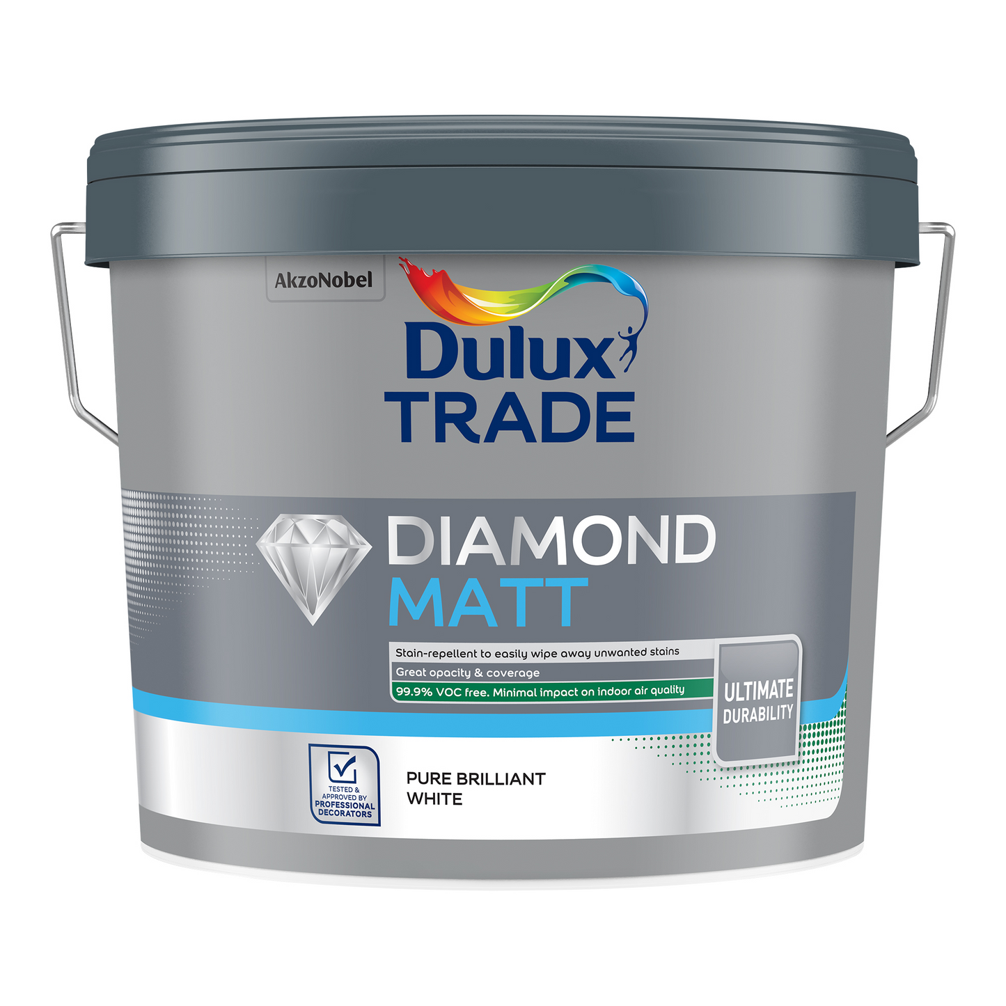 Dulux Trade Diamond Matt Brilliant White