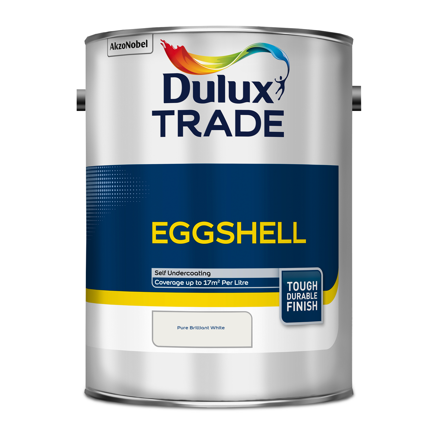 DULUX TRADE OIL BASED EGGSHELL BRILLIANT WHITE