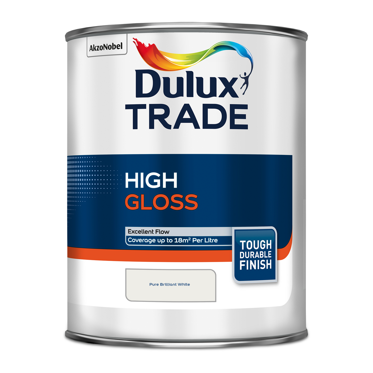 DULUX TRADE OIL BASED HIGH GLOSS BRILLIANT WHITE