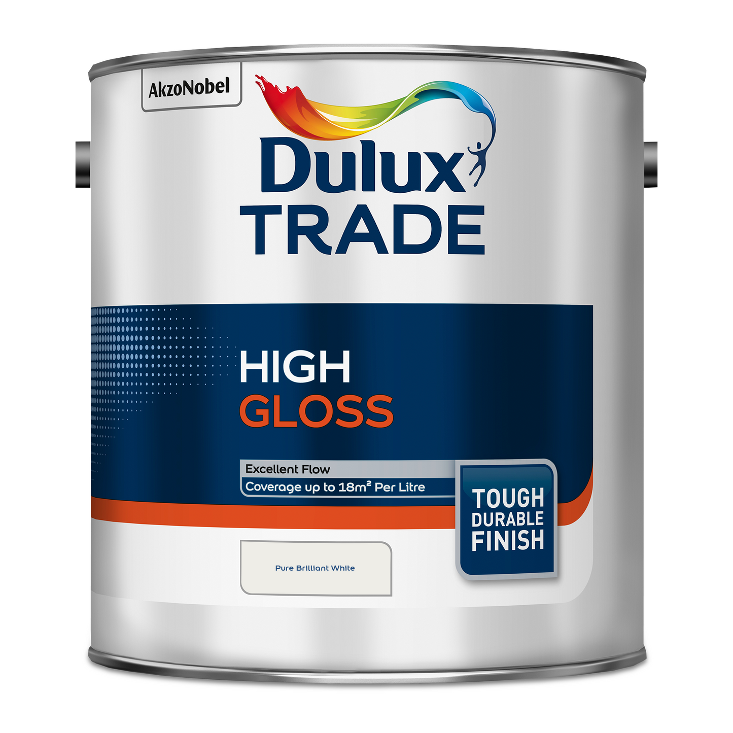 DULUX TRADE OIL BASED HIGH GLOSS BRILLIANT WHITE