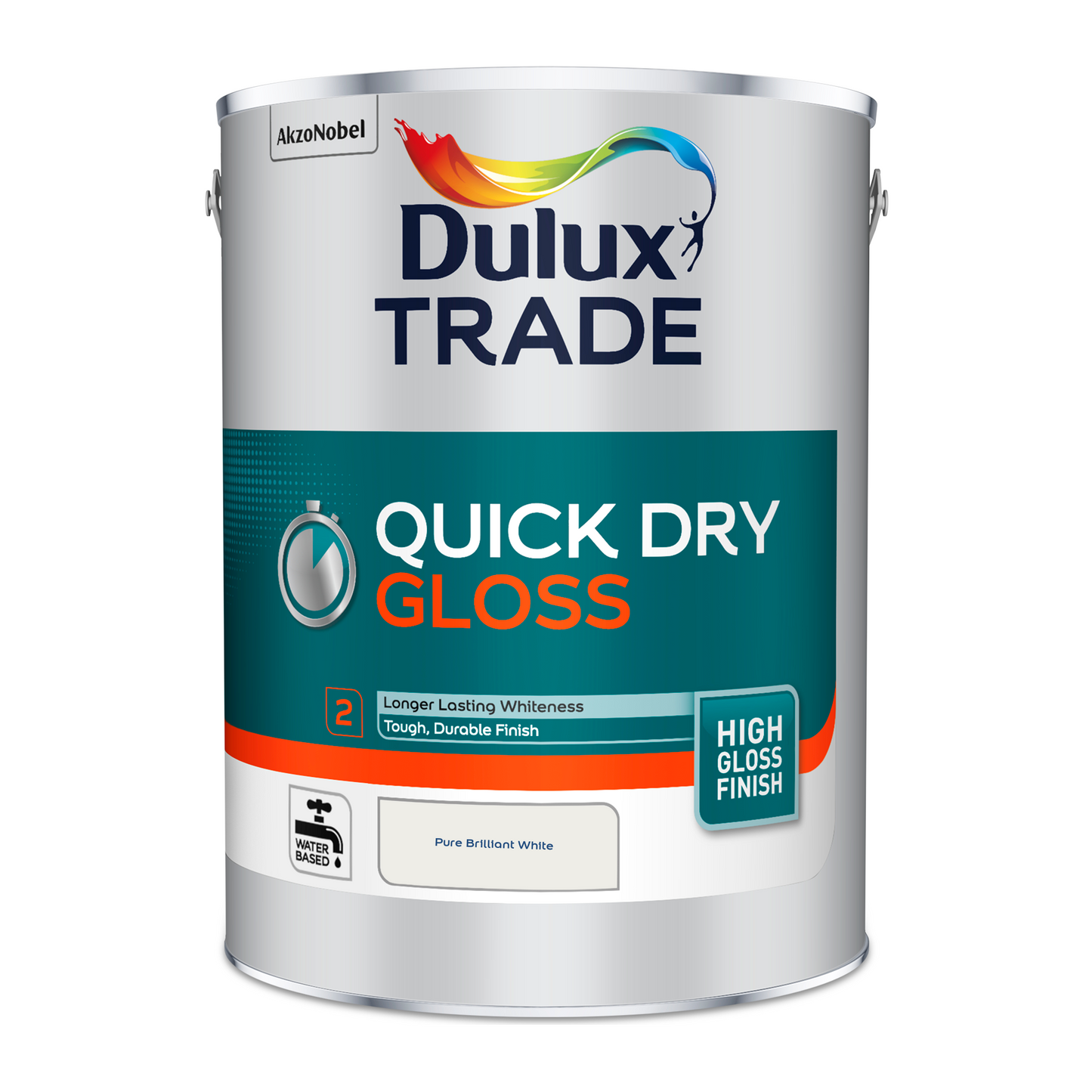 DULUX TRADE QUICK DRY GLOSS BRILLIANT WHITE