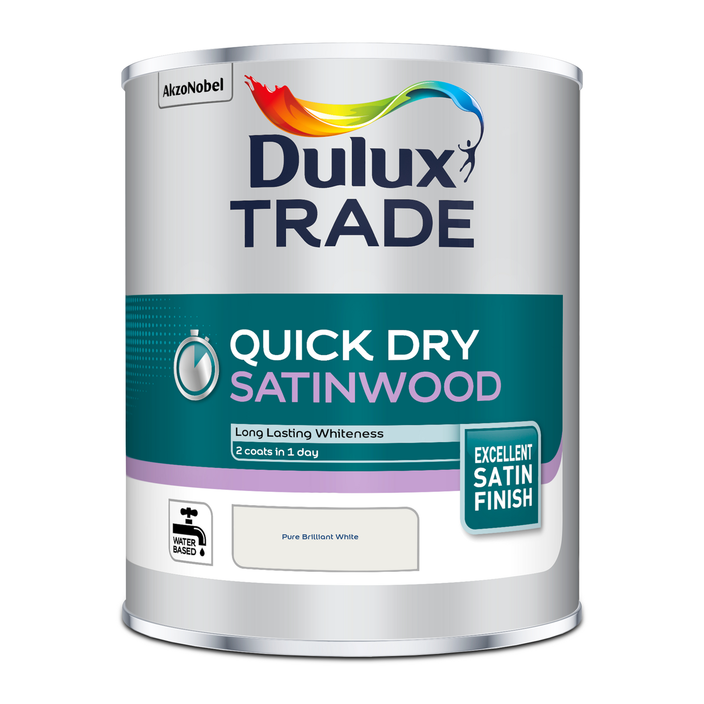 Dulux Trade Quick Dry Satinwood Brilliant White