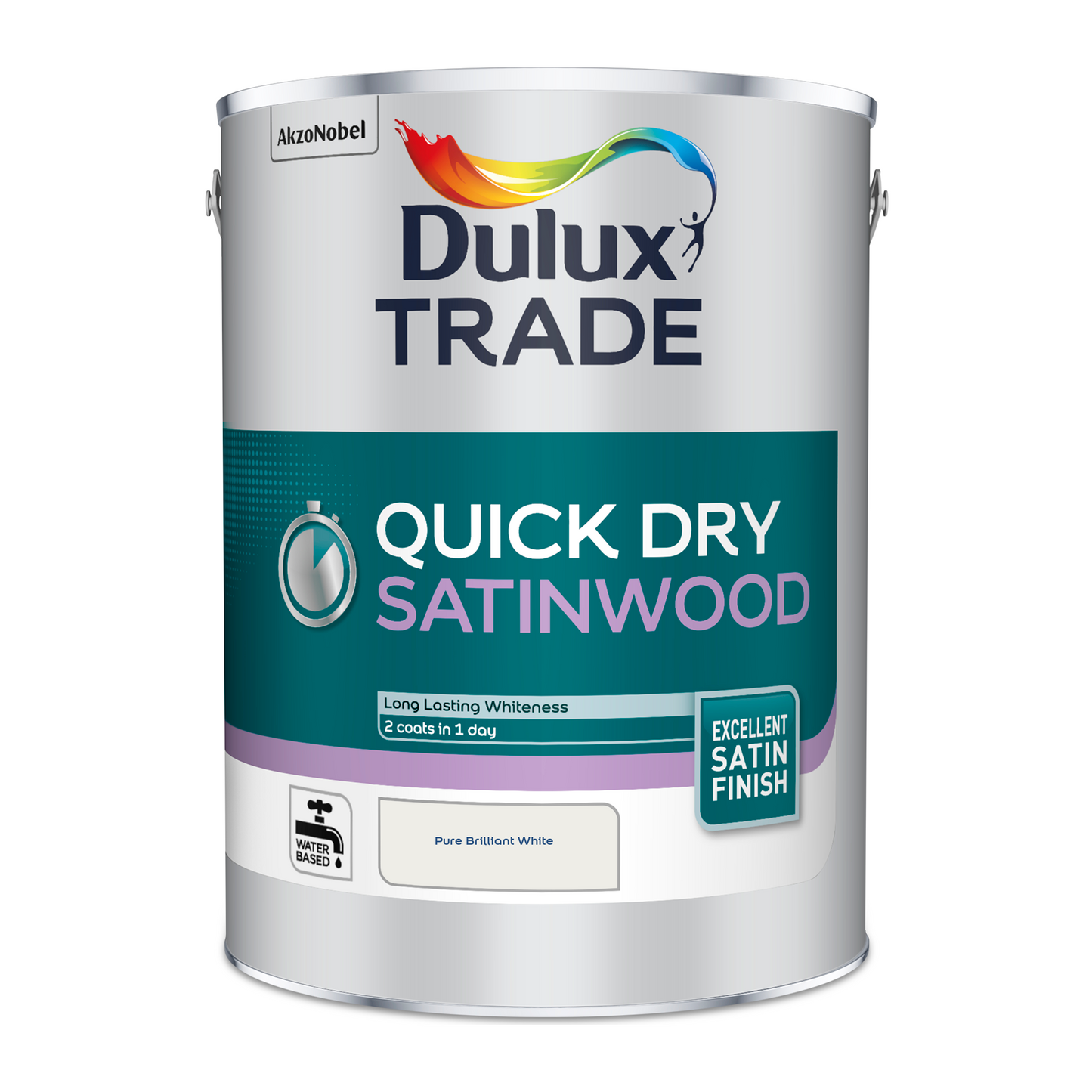Dulux Trade Quick Dry Satinwood Brilliant White