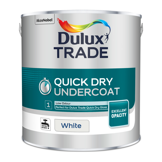 DULUX TRADE QUICK DRY UNDERCOAT WHITE