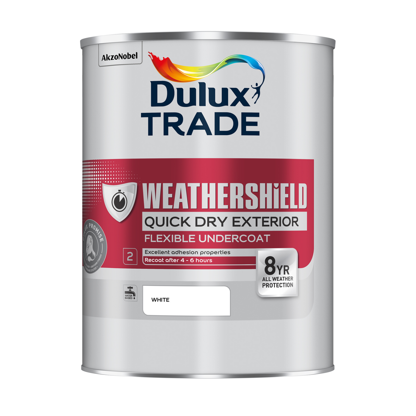 Dulux Trade Weathershield Quick Dry Undercoat White