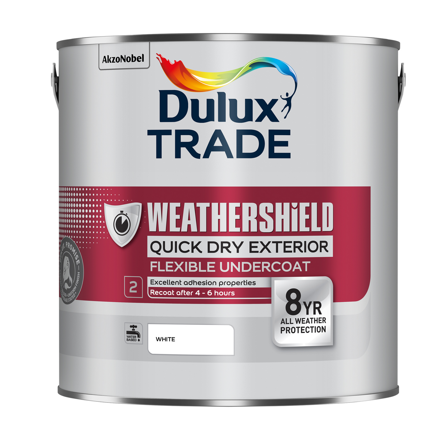 Dulux Trade Weathershield Quick Dry Undercoat White