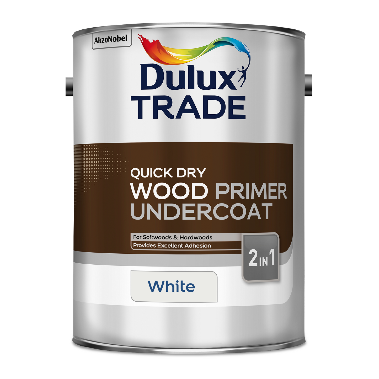 DULUX TRADE QUICK DRY WOOD PRIMER UNDERCOAT WHITE