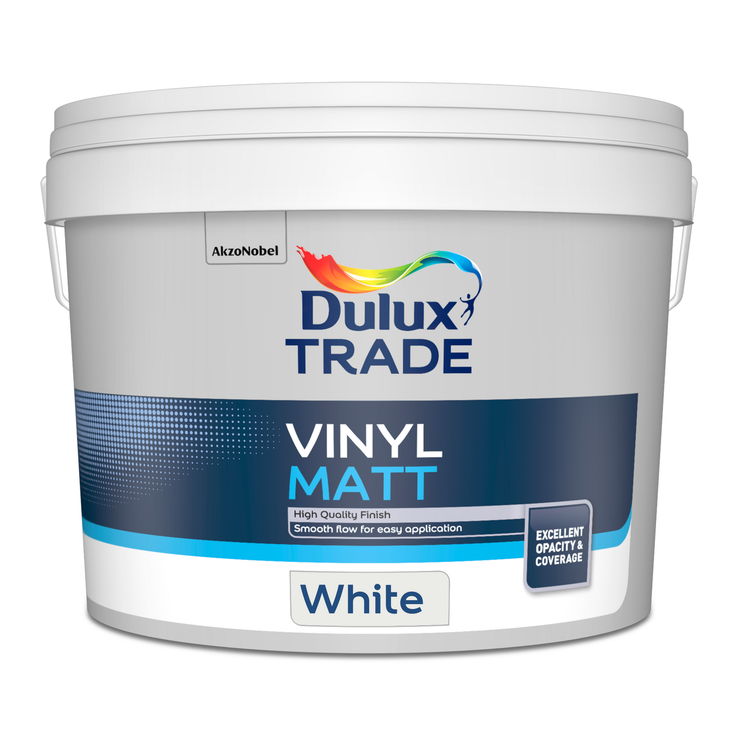 DULUX TRADE VINYL MATT EMULSION WHITE