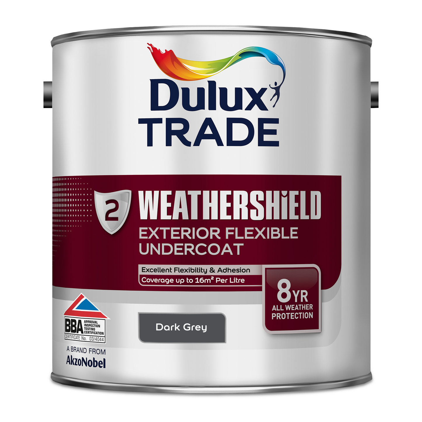 Dulux Trade Weathershield Oil Undercoat Dark Grey