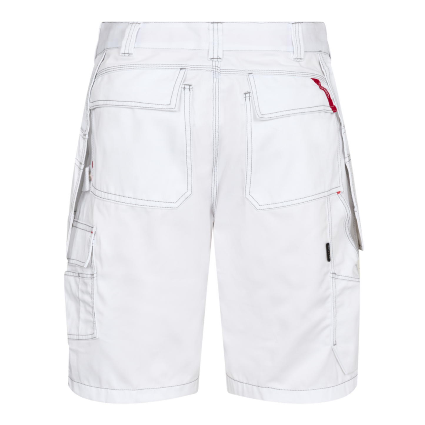 ENGEL COMBAT SHORTS WITH HANGING POCKETS - WHITE