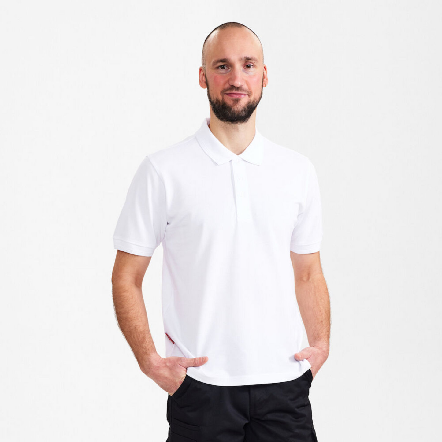 ENGEL EXTEND STANDARD POLO SHIRT - WHITE (SMALL - 4XL)