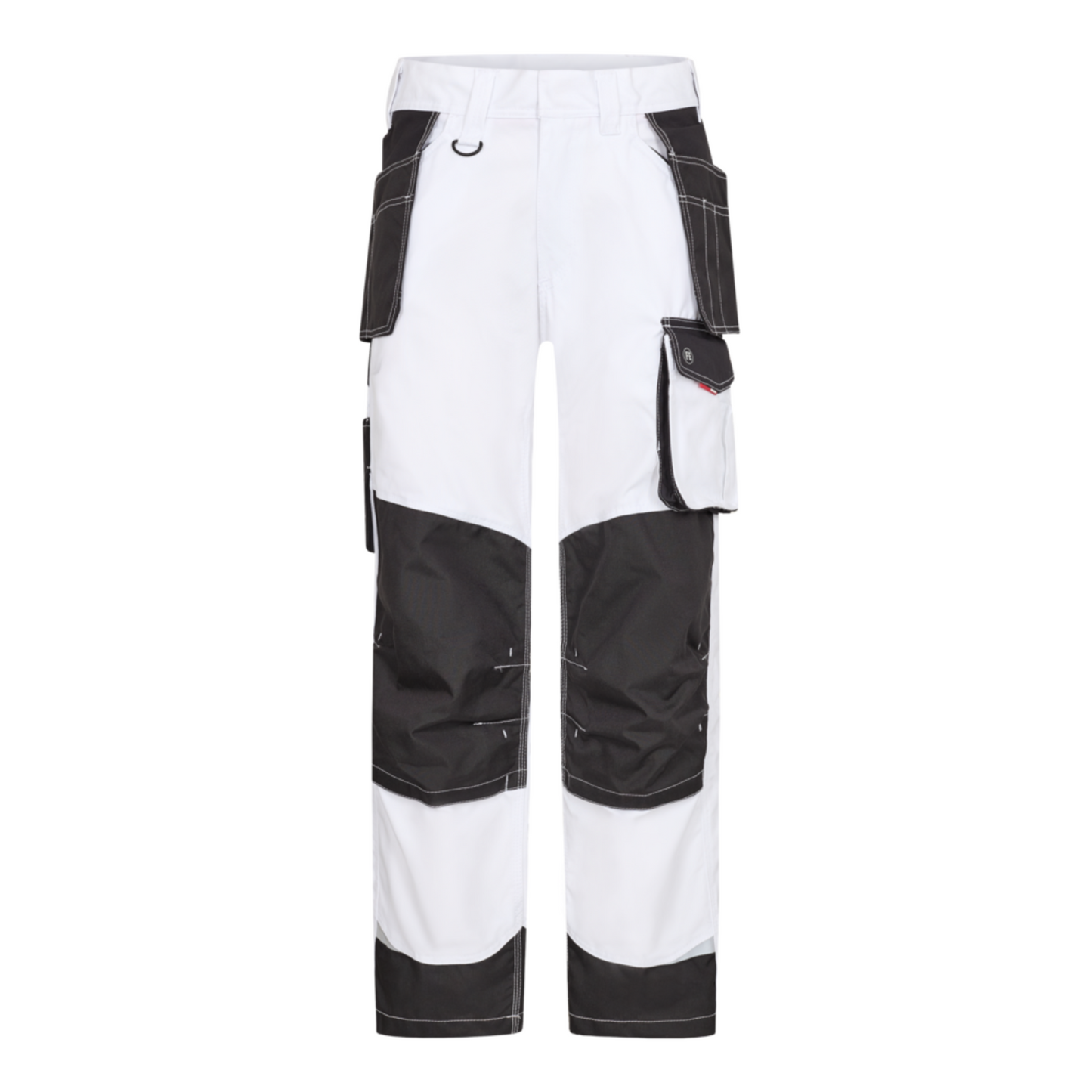 Engel Galaxy Trousers With Hanging Pockets - White/Grey