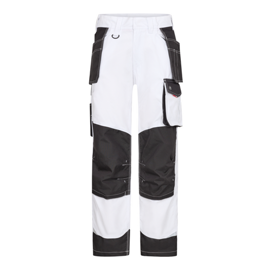 ENGEL GALAXY TROUSERS WITH HANGING POCKETS - WHITE/GREY