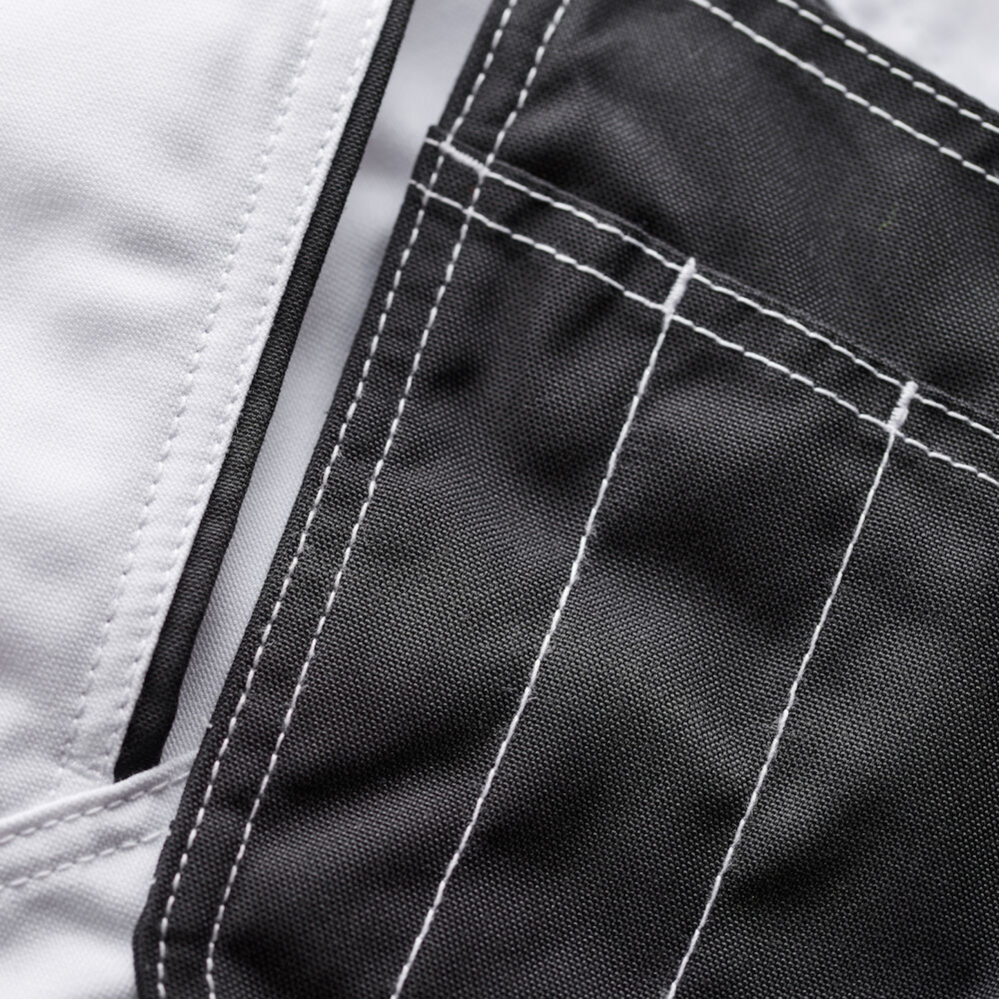 Engel Galaxy Trousers With Hanging Pockets - White/Grey