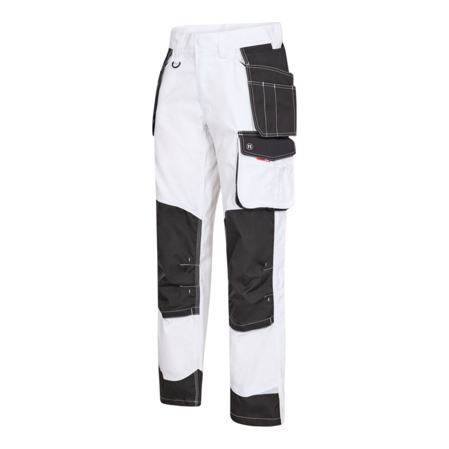 Engel Galaxy Trousers With Hanging Pockets - White/Grey