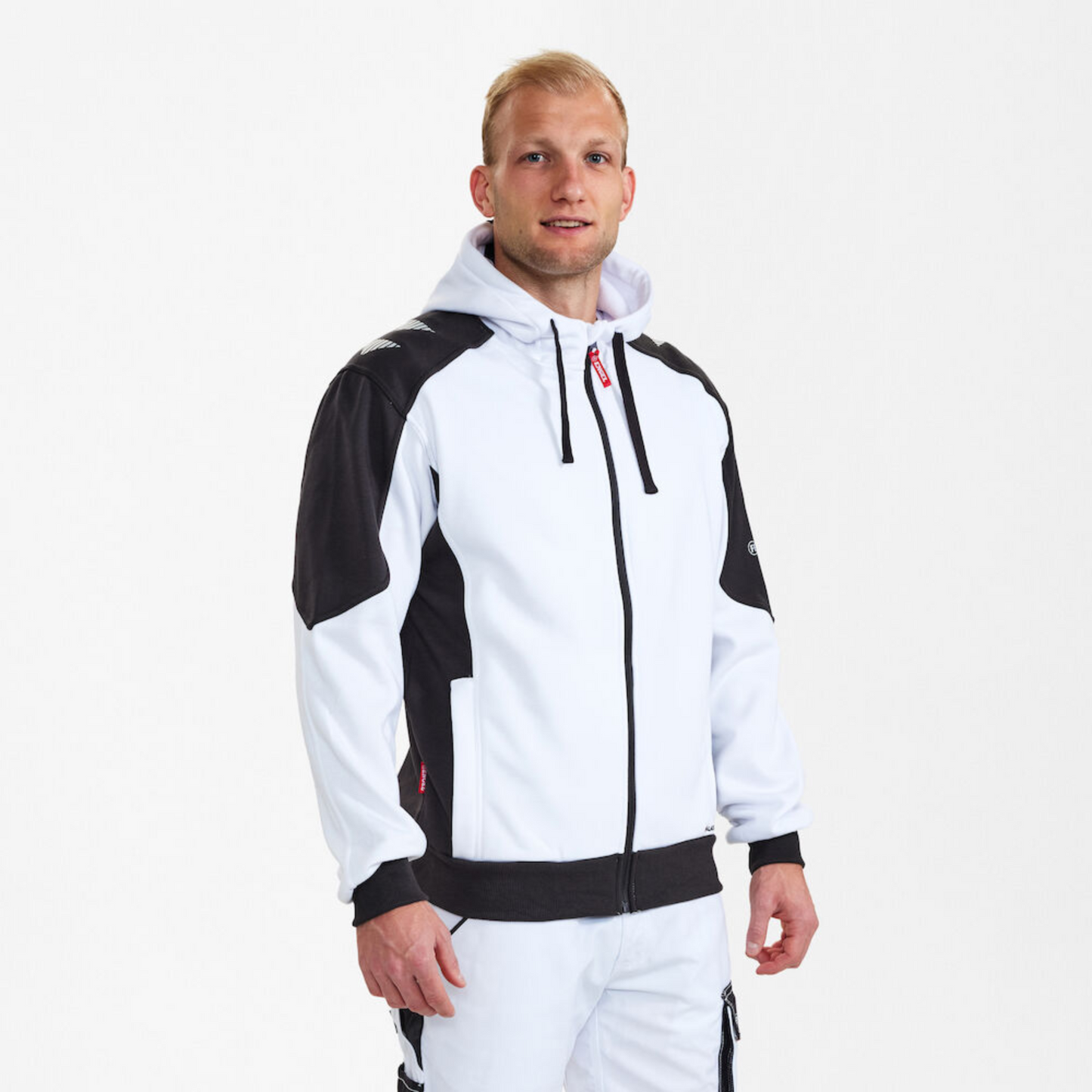 ENGEL GALAXY HOODIE - WHITE/GREY (SMALL - XXL)