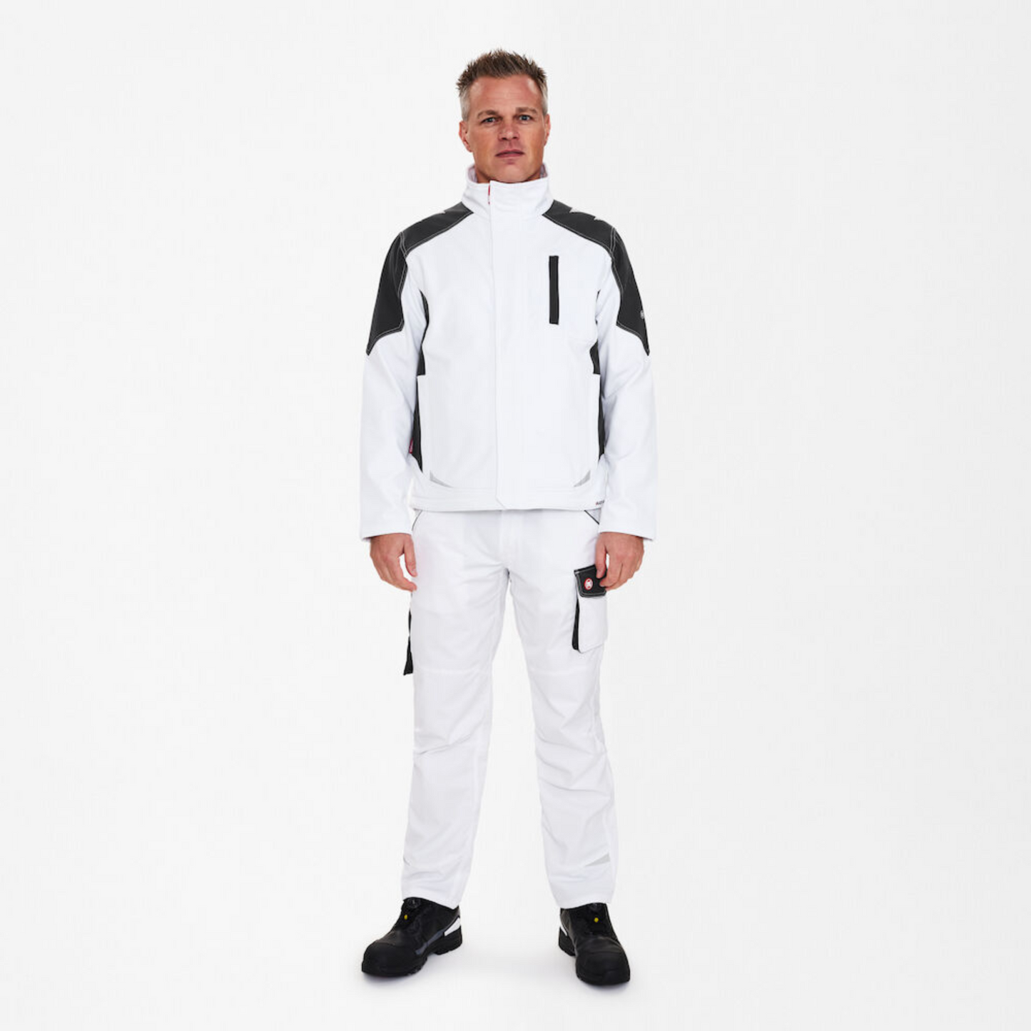 ENGEL GALAXY SOFT SHELL JACKET - WHITE/GREY (SMALL - XL)