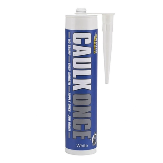 EVERBUILD CAULK ONCE DECORATORS CAULK WHITE 380ML