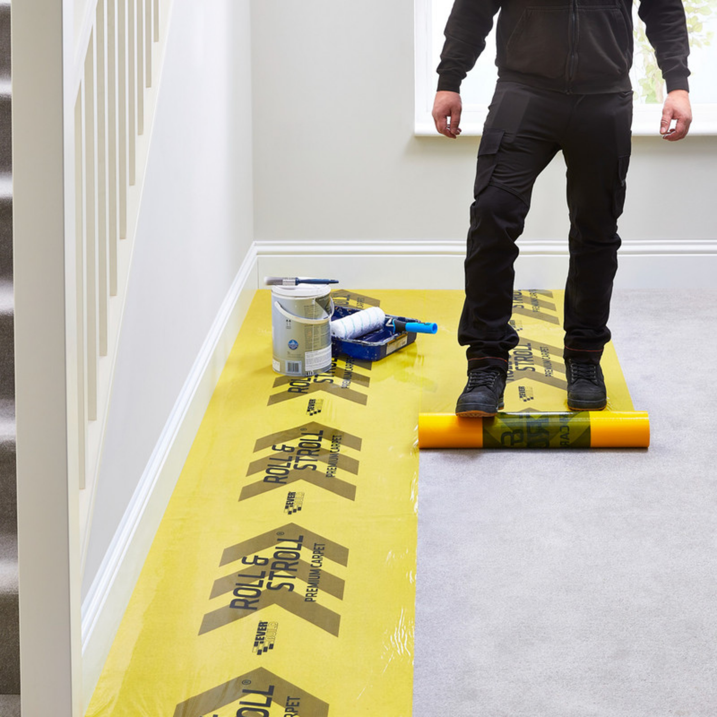 EVERBUILD ROLL & STROLL PREMIUM CARPET PROTECTOR