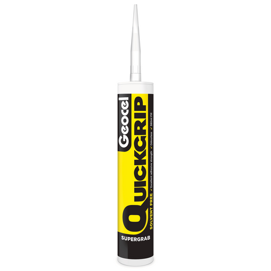 GEOCEL QUICKGRIP SUPERGRAB ADHESIVE WHITE 380ML