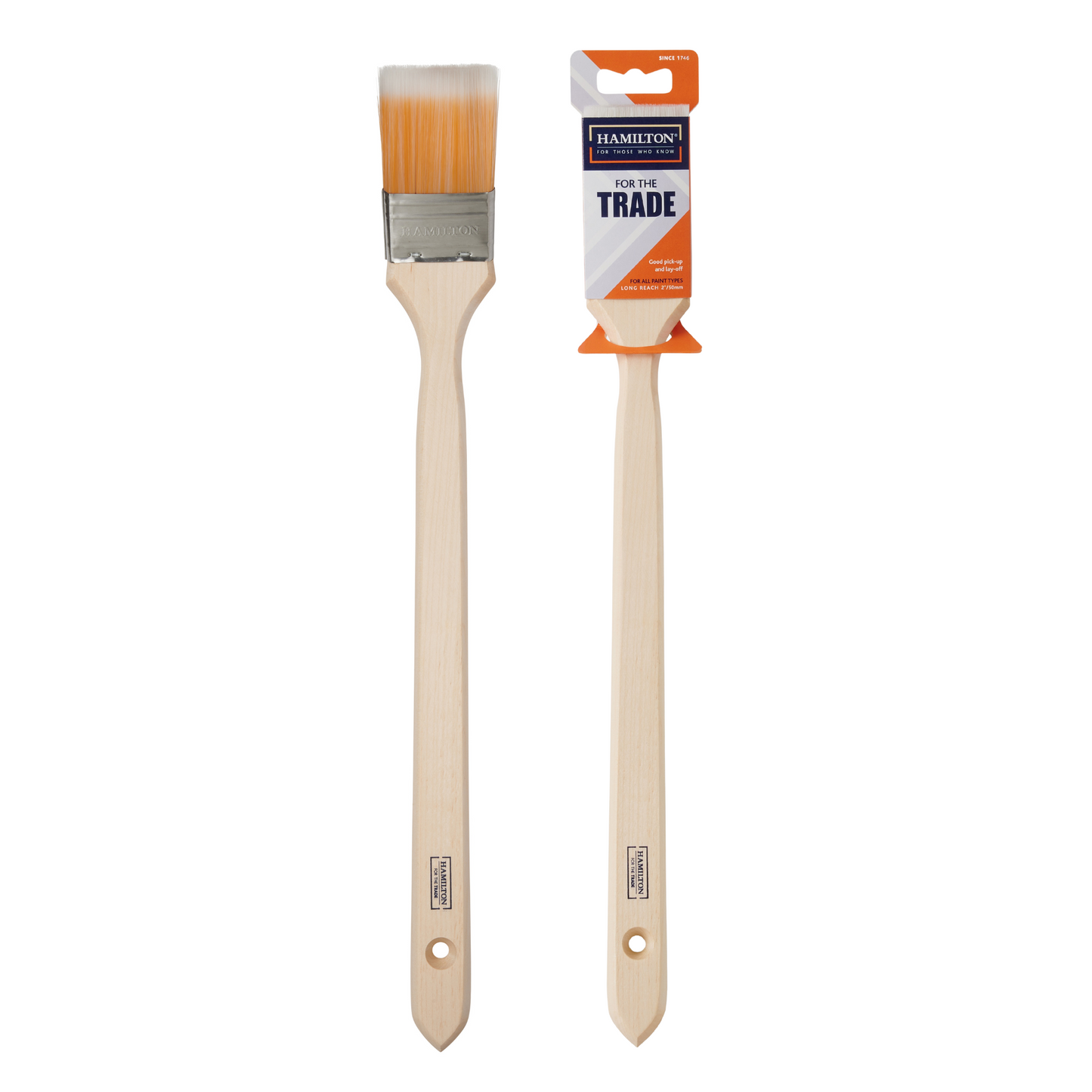 HAMILTON FOR THE TRADE LONG REACH PAINT BRUSH 2"