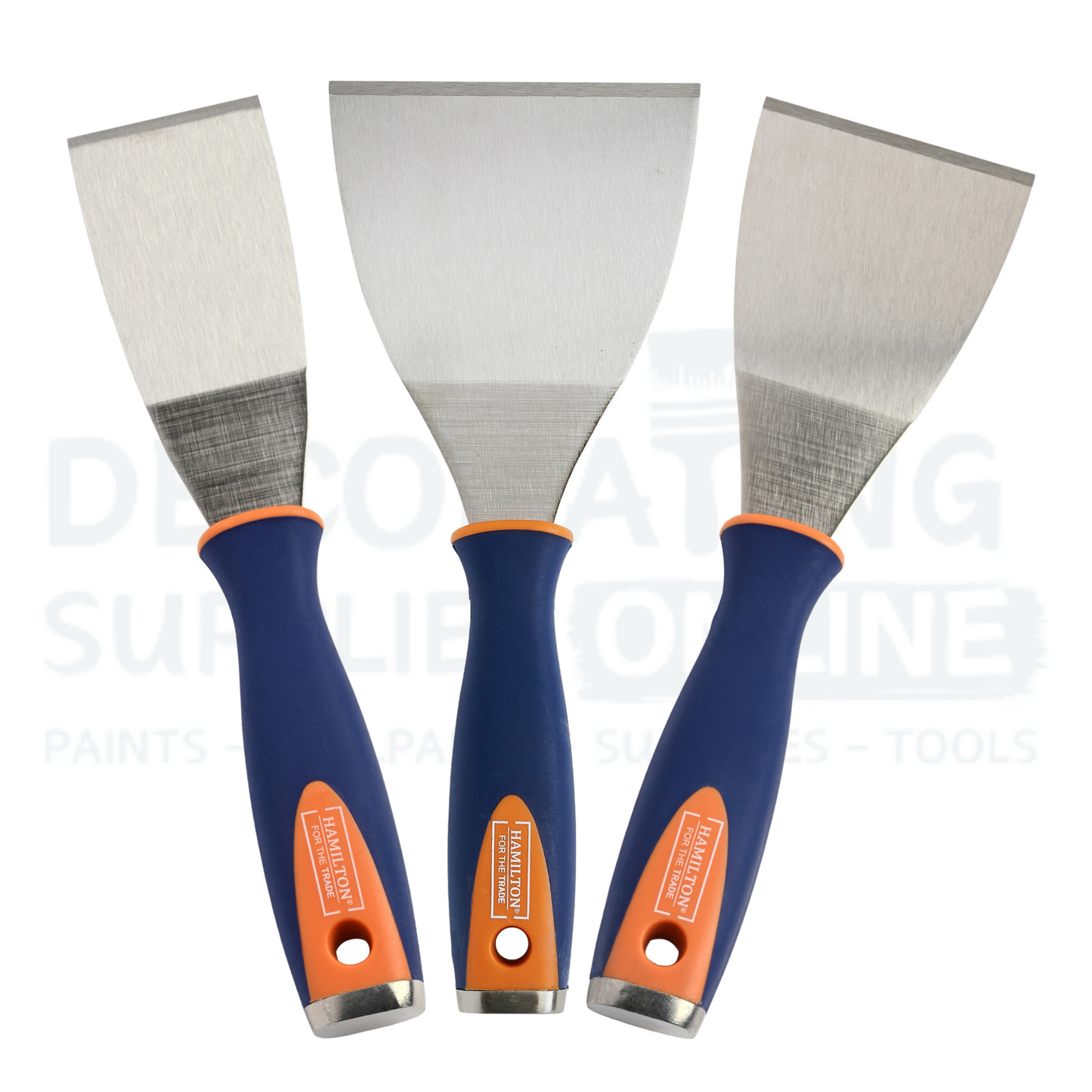 Hamilton Stripping Knife Scraper 3 Set Pack
