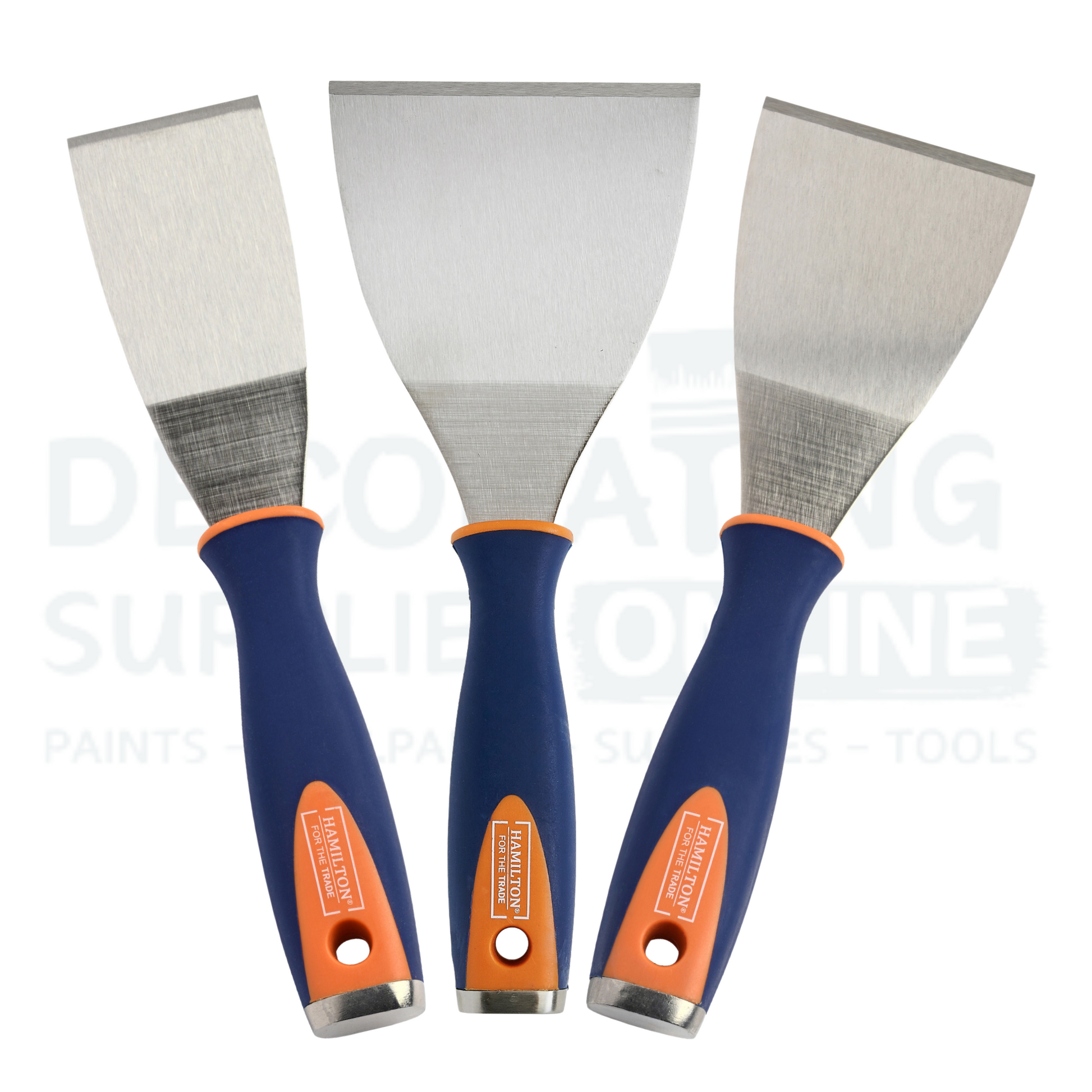 Hamilton Stripping Knife Scraper 3 Set Pack