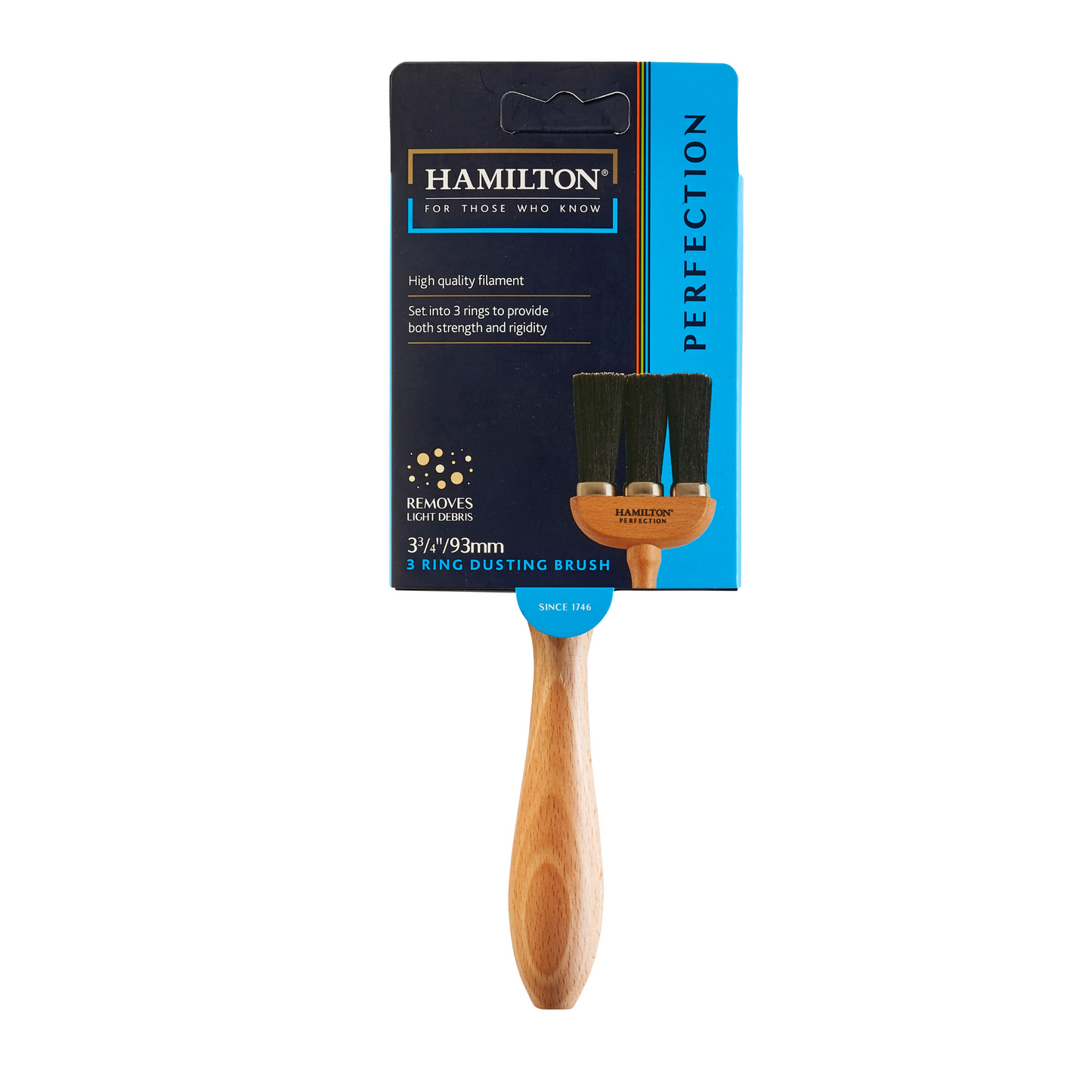 HAMILTON PERFECTION 3 RING DUSTING BRUSH