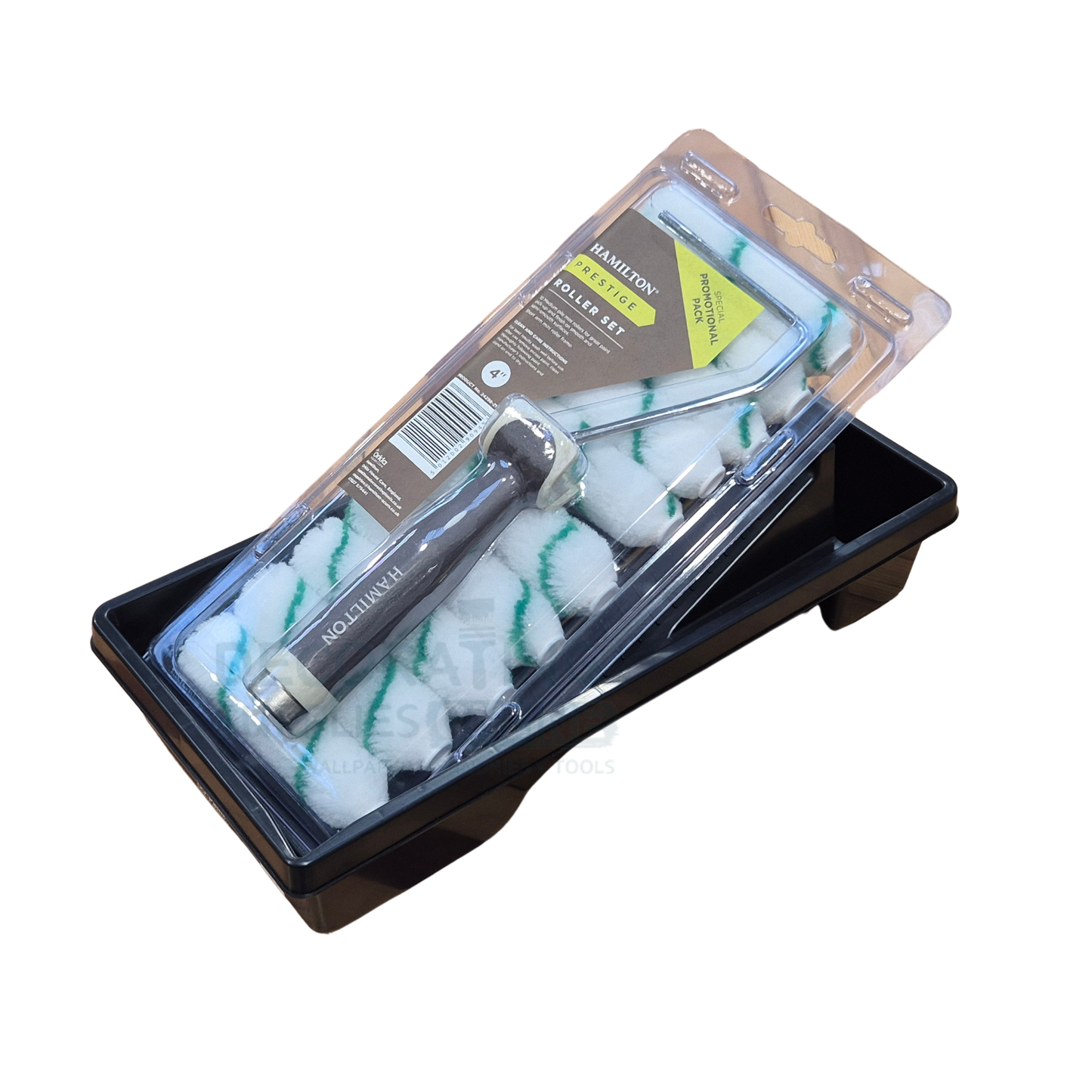 Hamilton Prestige Mini Roller Set, Frame & Tray 4" - Bundle