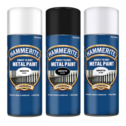 HAMMERITE DIRECT TO RUST AEROSOL SPRAY GLOSS 400ML