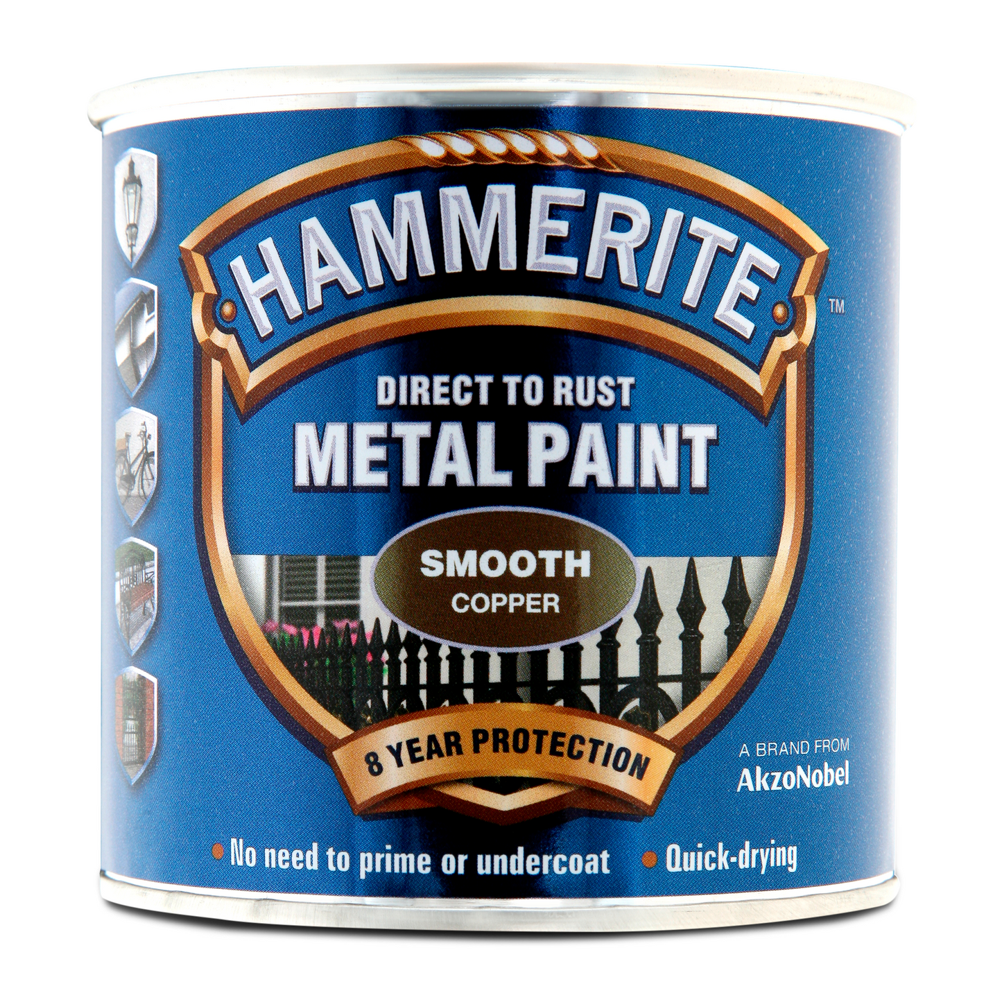 HAMMERITE DIRECT TO RUST SMOOTH METAL PAINT GLOSS COPPER