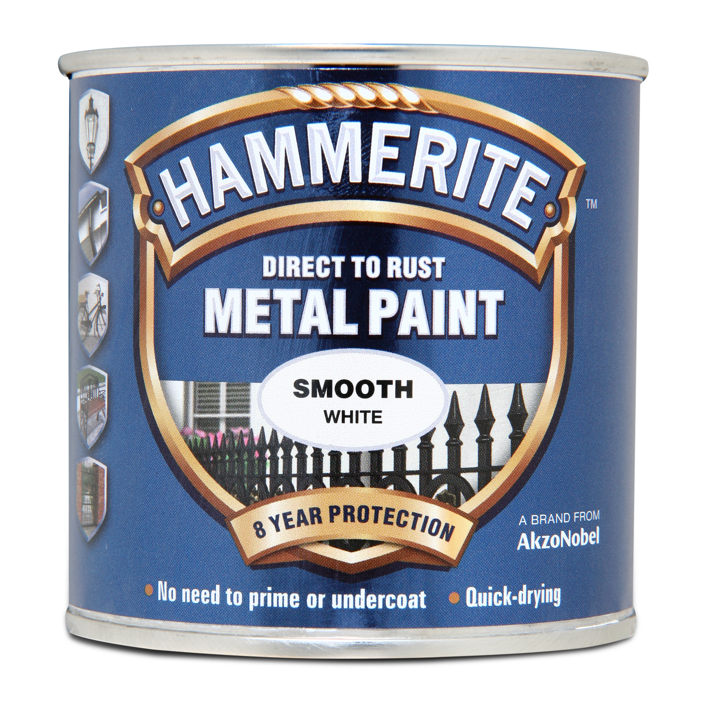 HAMMERITE DIRECT TO RUST SMOOTH METAL PAINT GLOSS WHITE