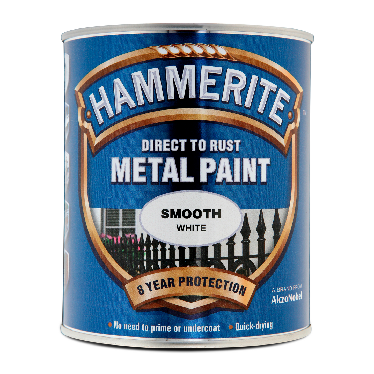 HAMMERITE DIRECT TO RUST SMOOTH METAL PAINT GLOSS WHITE