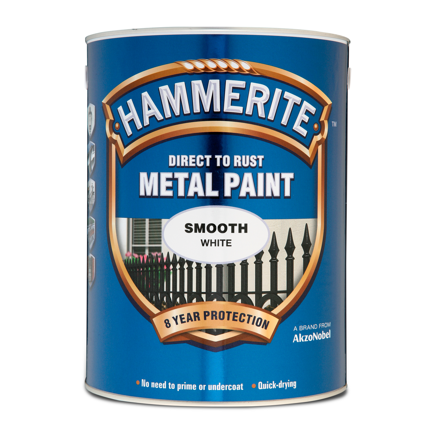 HAMMERITE DIRECT TO RUST SMOOTH METAL PAINT GLOSS WHITE