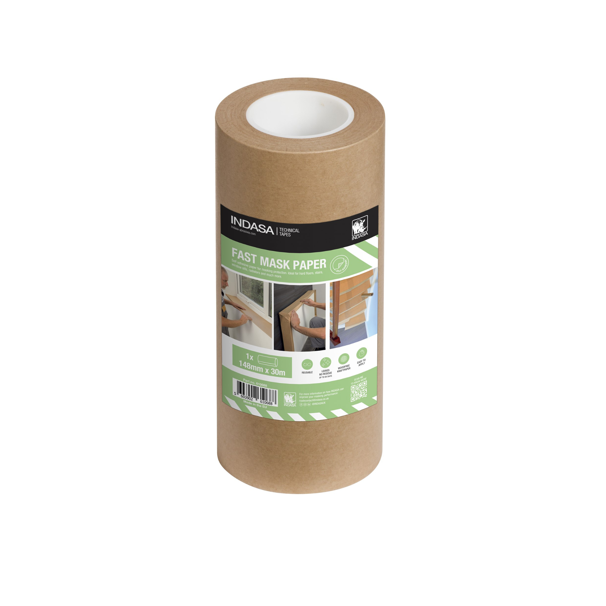 Indasa Self Adhesive Fast Mask Paper – Decorating Supplies Online