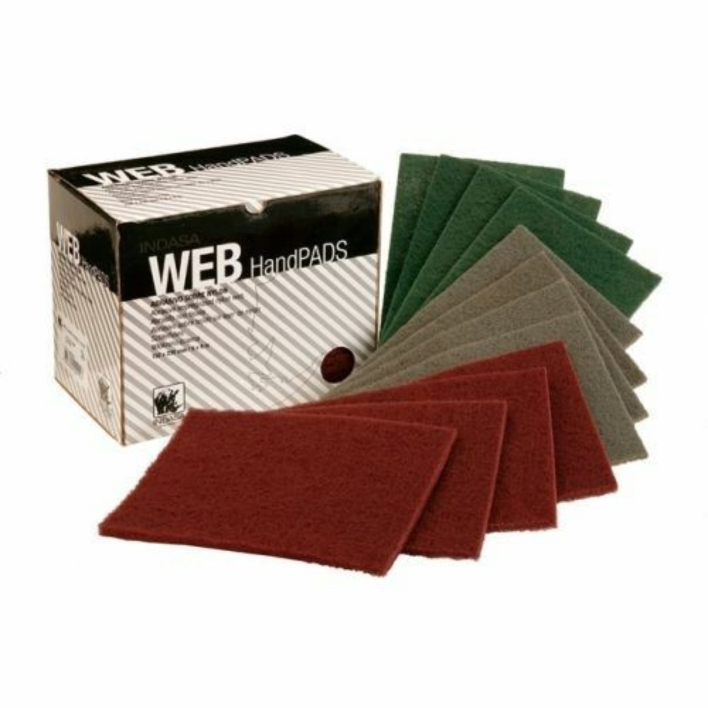 INDASA NYLON WEB HAND PADS 150MM x 225MM