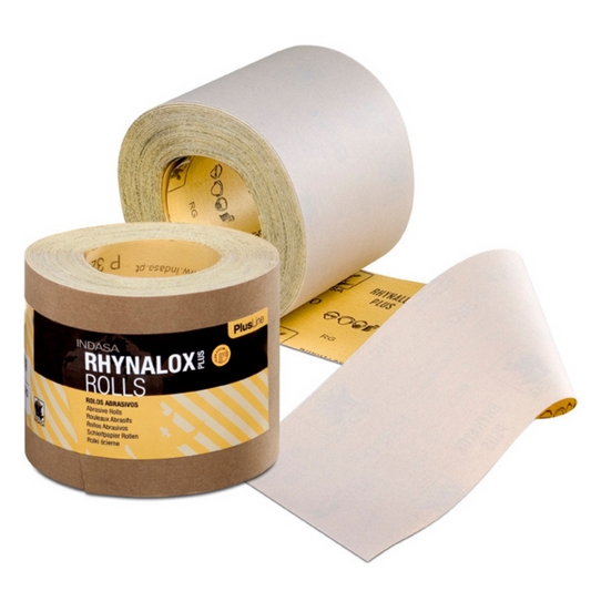 INDASA RHYNALOX PLUSLINE FINE SANDPAPER 5 METER ROLL (P180 - P320)