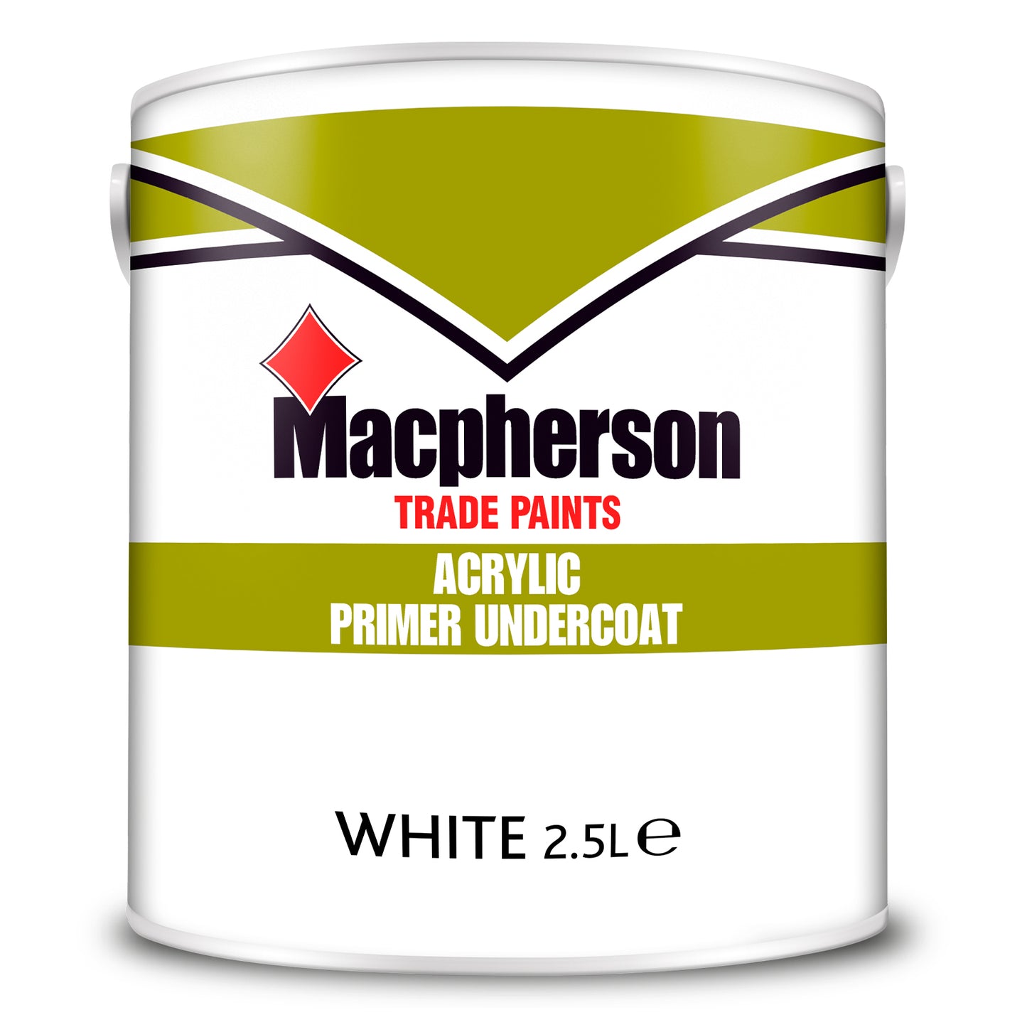 MACPHERSON ACRYLIC PRIMER UNDERCOAT WHITE