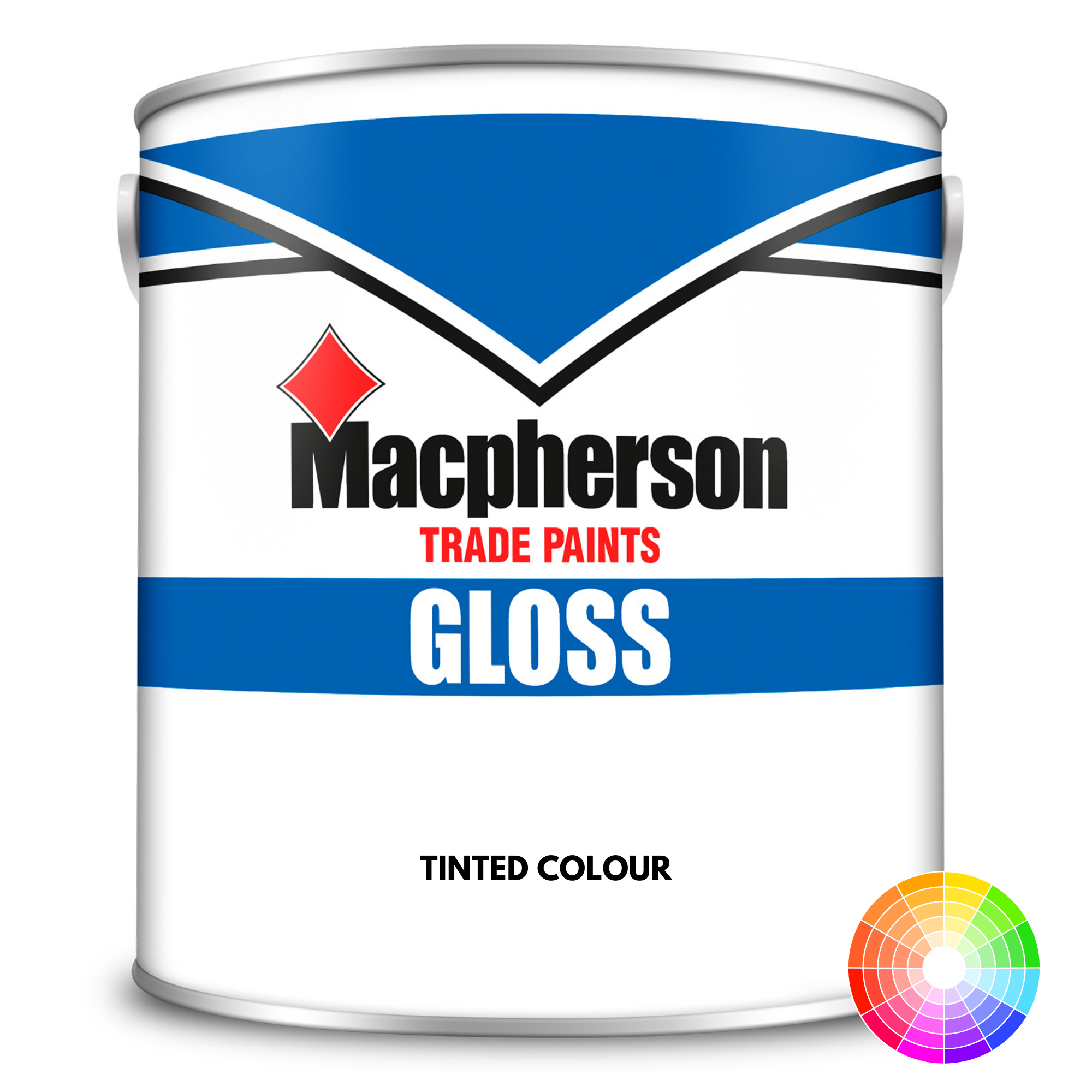 Macpherson Raspberry Paint Macpherson Oil Based Gloss Tinted Colour – Decorating Supplies Online