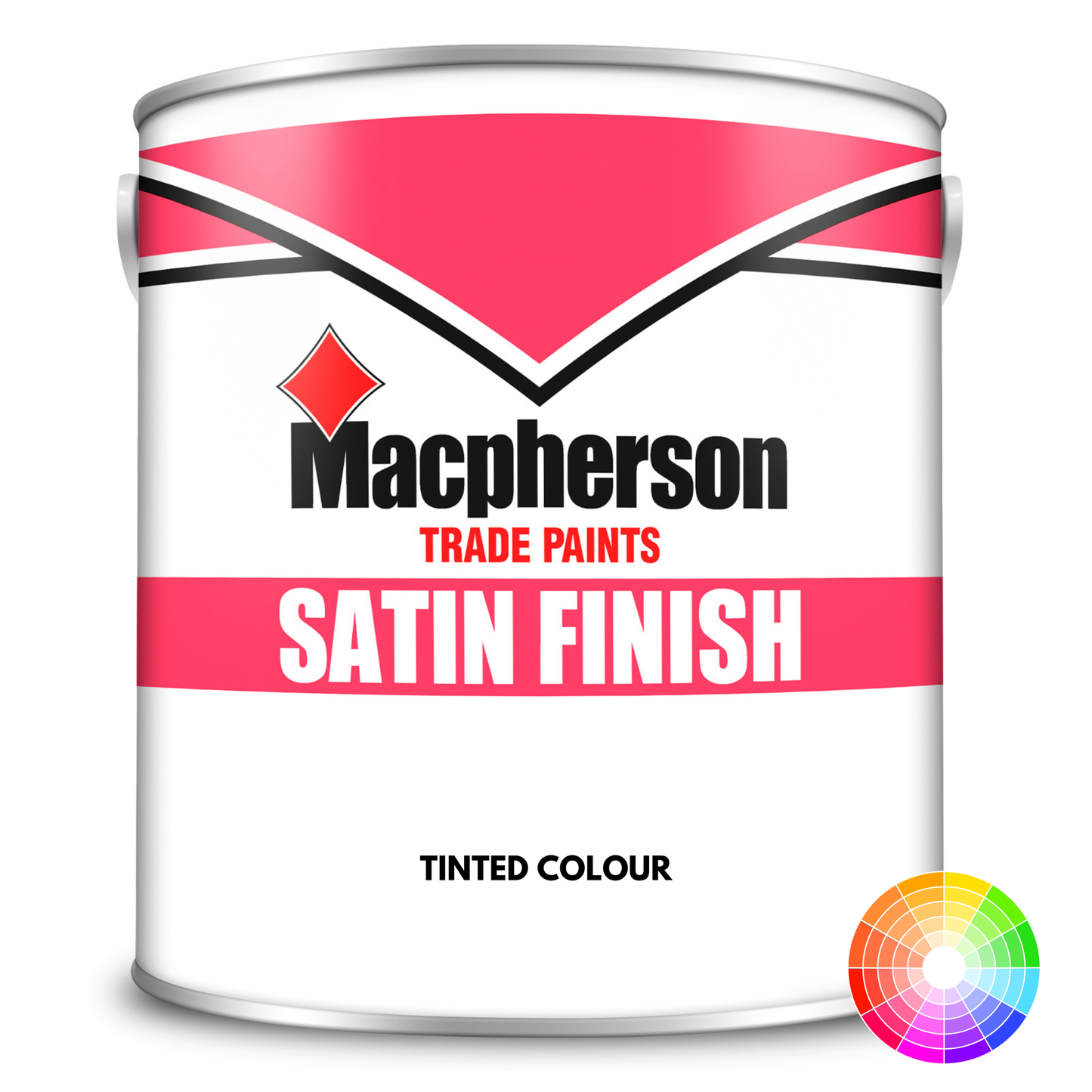 MACPHERSON OIL BASED SATIN TINTED COLOUR (LIGHTER COLOURS ONLY)