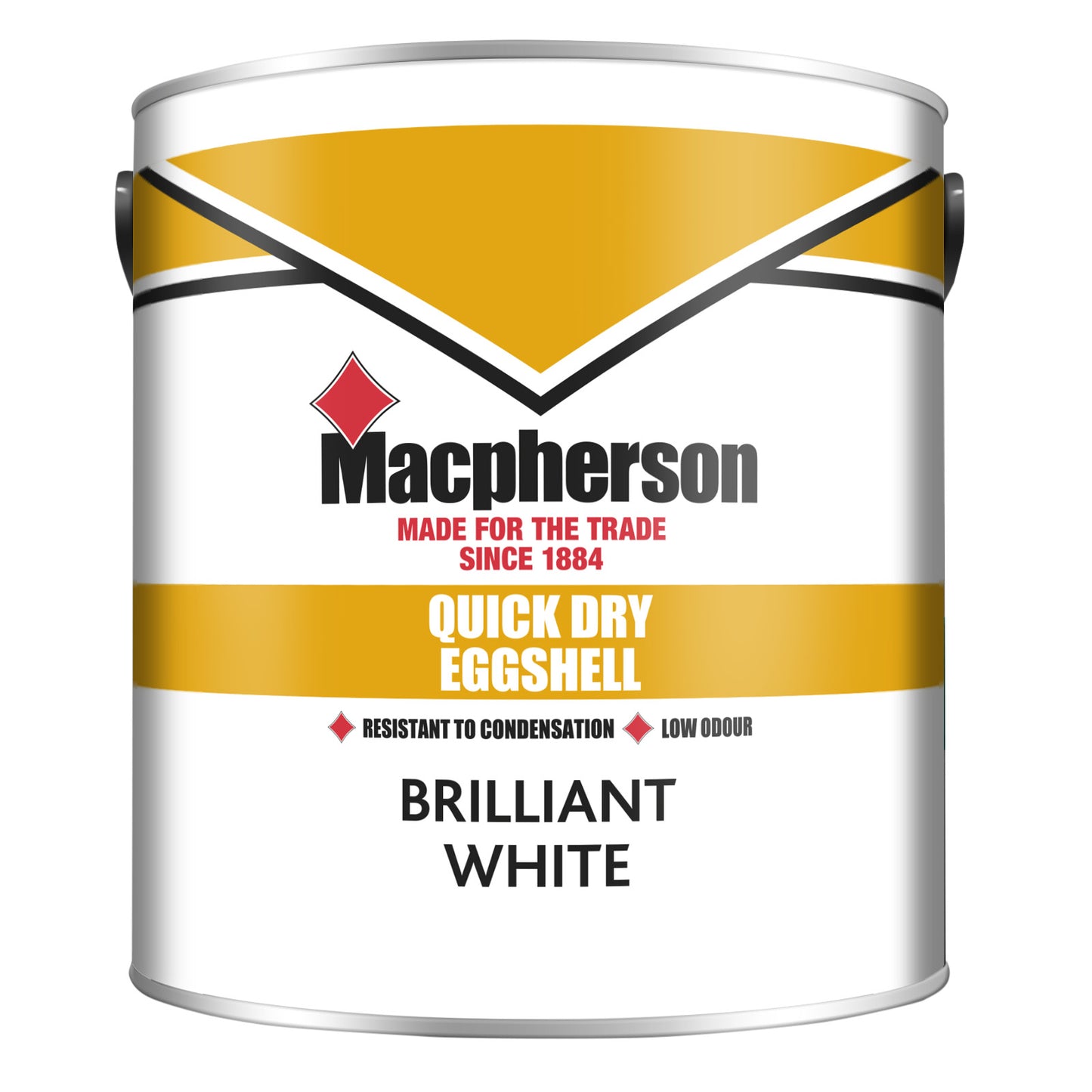 Macpherson Quick Dry Acrylic Eggshell Brilliant White