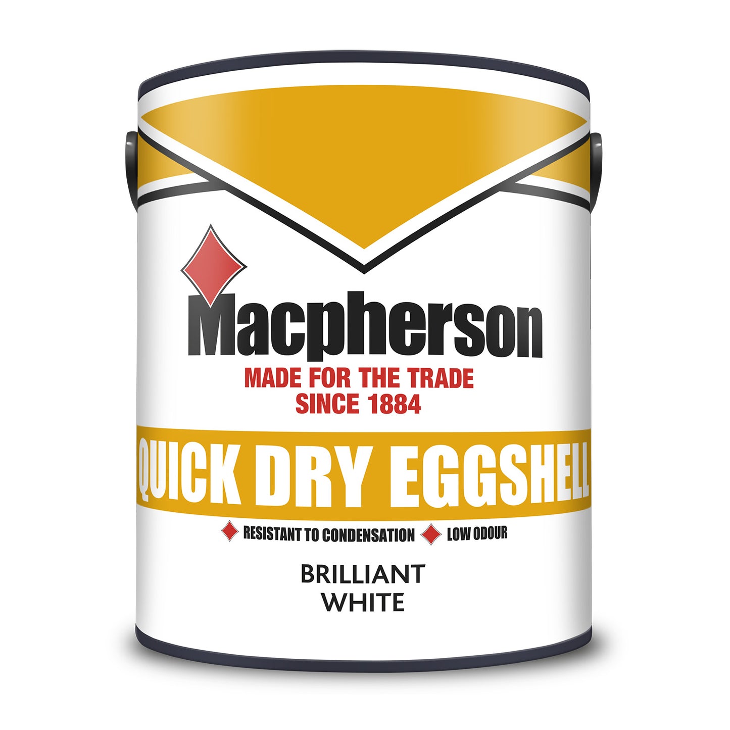 Macpherson Quick Dry Acrylic Eggshell Brilliant White
