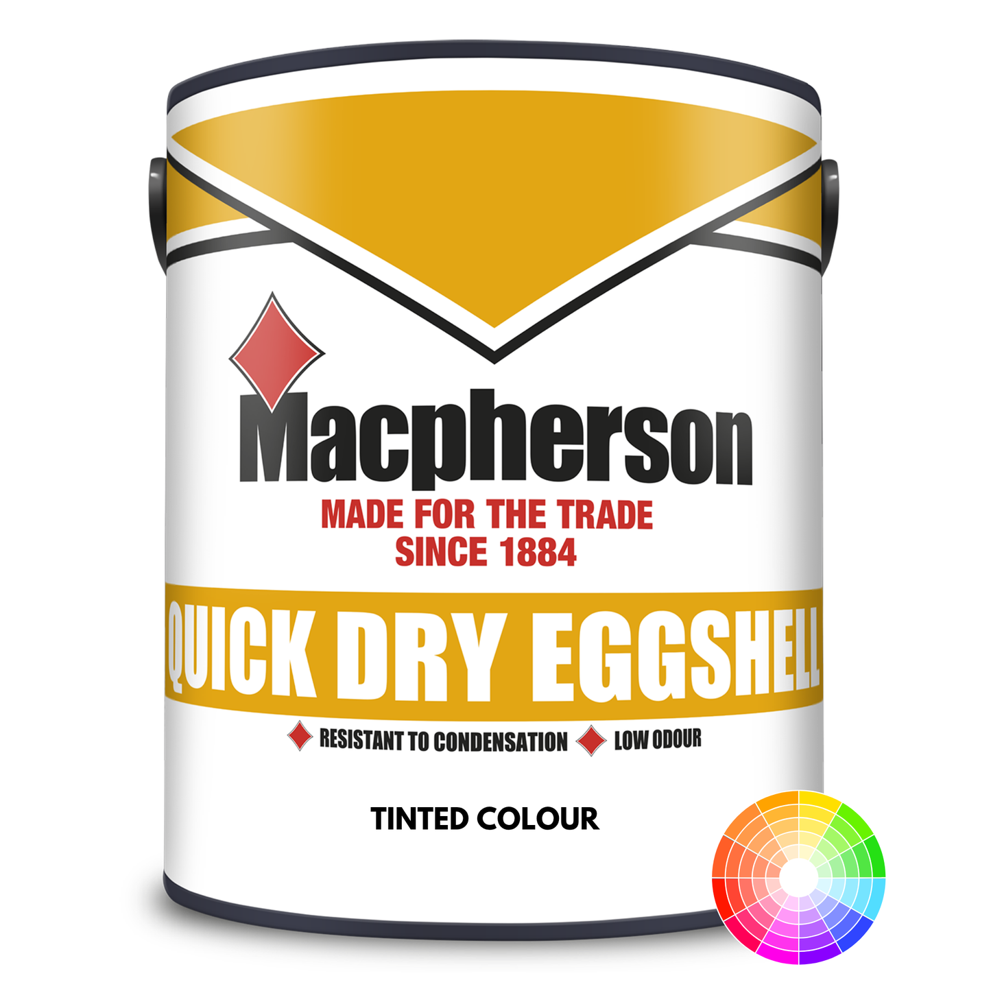 Macpherson Quick Dry Acrylic Eggshell Tinted Colour