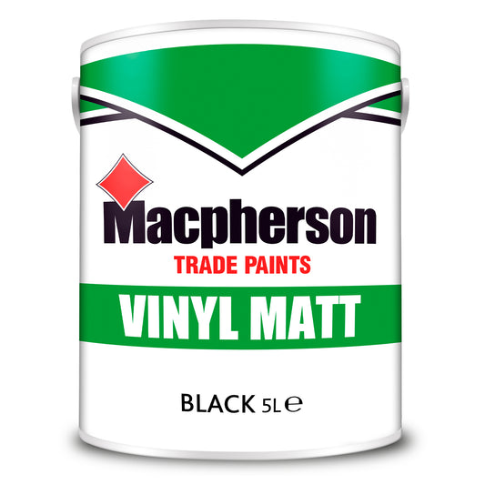 MACPHERSON VINYL MATT EMULSION BLACK